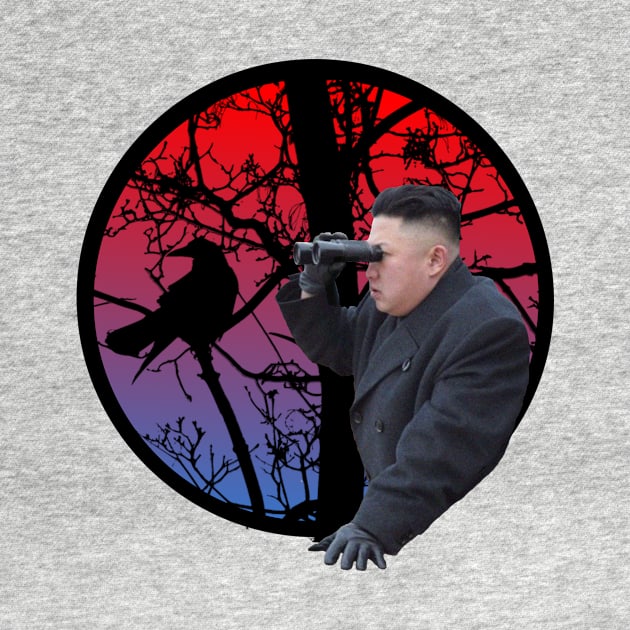 Kim Jong Un Birdwatching by eddien